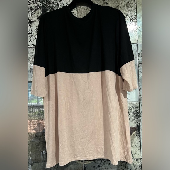 Beeson River Block Print Tee with Knot Detail, Size 3XL - Picture 4 of 6